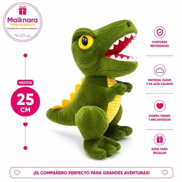 Dinosaurio Rex de peluche