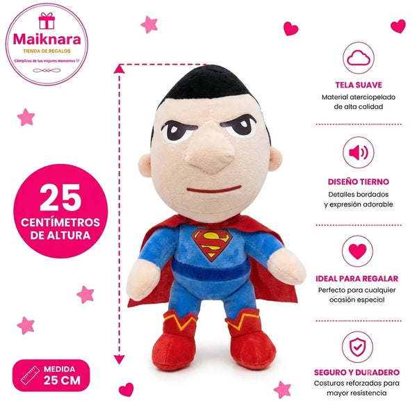 Superman & Batman peluche