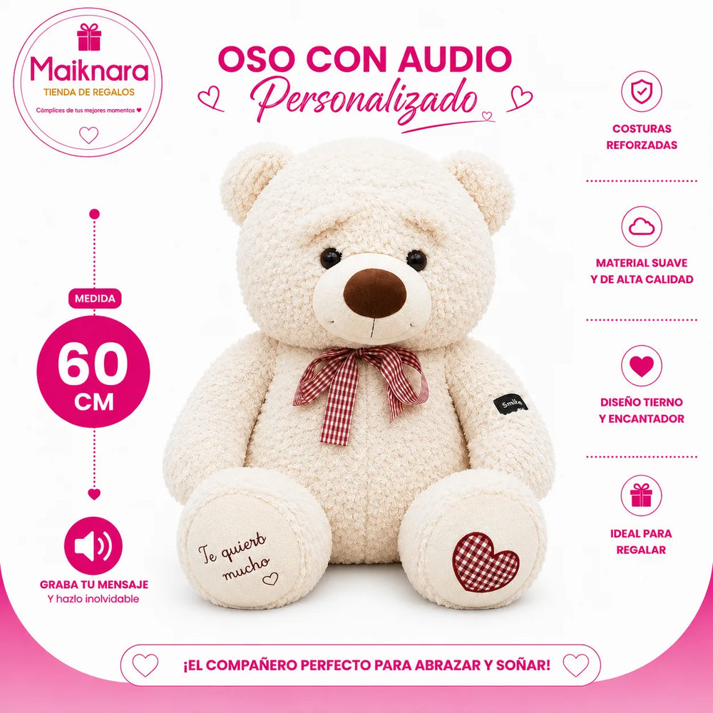 Oso con Audio Personalizado