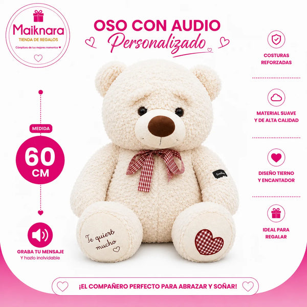 Oso con Audio Personalizado