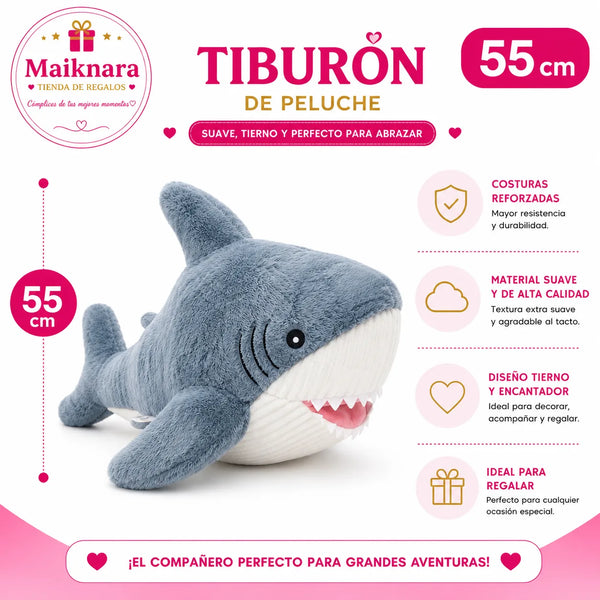 Tiburón de peluche